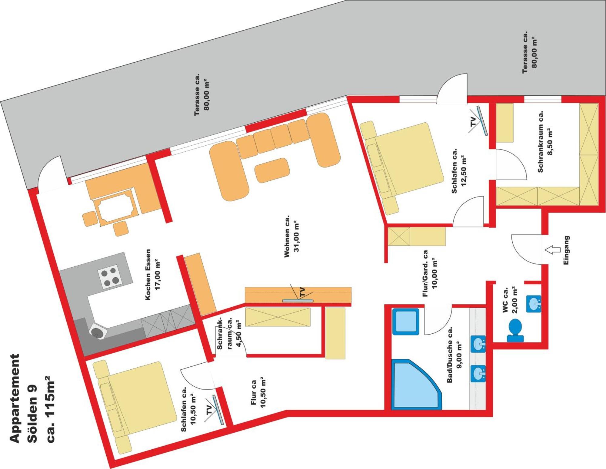 Appartement Sporthuette Fiegl Ζόλντεν Εξωτερικό φωτογραφία